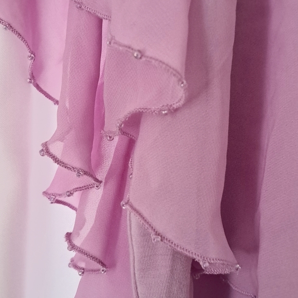 NWOT LANE BRYANT FLUTTER SLEEVE TOP/SIZE 18-20 - Picture 2 of 4